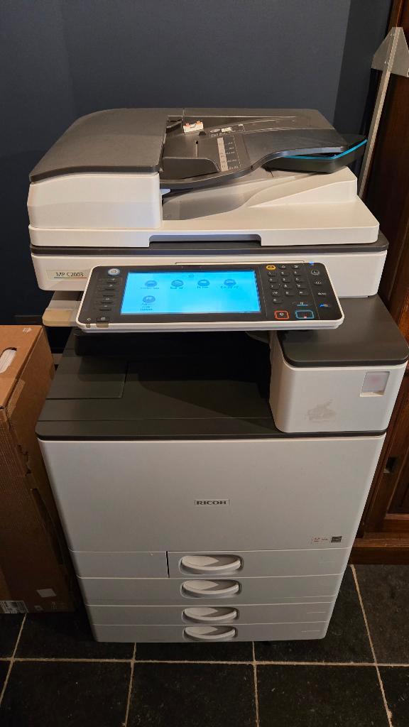 Ricoh MPC2003 gratis afhalen, Computers en Software, Printers, Gebruikt, Printer, Laserprinter, Kleur printen, Kopieren, Mailen