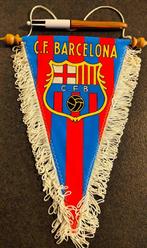 FC Barcelona 1980s vintage vaandel wimpel voetbal, Ophalen of Verzenden, Zo goed als nieuw, Vaantje of Sjaal