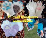 Fursuit handpaws and arm sleeves commission, Ophalen of Verzenden, Nieuw