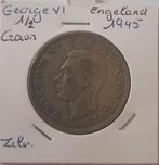 Angleterre George VI 1/2 Couronne 1945 argent, Envoi