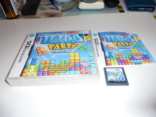 Nintendo DS Tetris Party Deluxe (orig-compleet), Games en Spelcomputers, Games | Nintendo DS, Gebruikt, Puzzel en Educatief, Vanaf 3 jaar