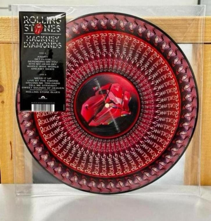The Rolling Stones Hackney Diamonds ZOETROPE Edition picture, Cd's en Dvd's, Vinyl | Rock, Zo goed als nieuw, 12 inch, Ophalen of Verzenden