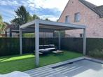 Terrasoverkapping met lamellen, Tuin en Terras, Overkappingen, Ophalen, Zo goed als nieuw, Tuinpaviljoen