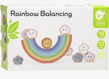 Houten Rainbow balancing Classic Toys  beschikbaar voor biedingen