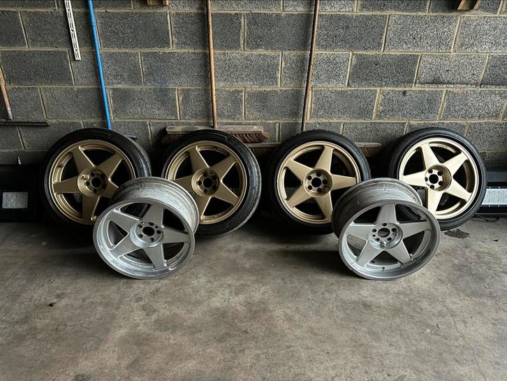 6 17" AZEV-wielen, Auto-onderdelen, Banden en Velgen, Band(en), 17 inch, Ophalen of Verzenden