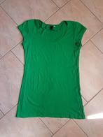 Katoenen T-shirt, Kleding | Dames, T-shirts, Groen, H&M, Ophalen of Verzenden, Zo goed als nieuw
