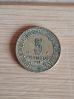 EQUATORIAAL GUINEA 5 Francos 1985 - geres. Marc Vandoninck, Postzegels en Munten, Munten | Afrika, Ophalen of Verzenden, Overige landen