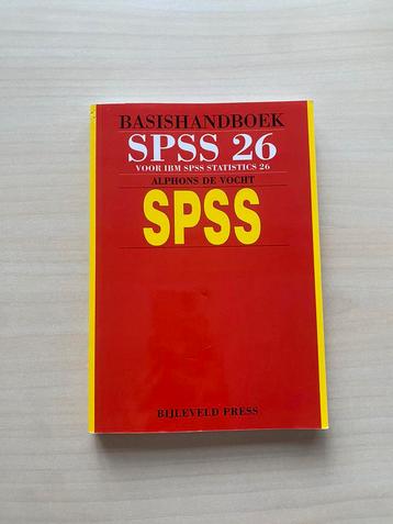 Basishandboek SPSS 26, Enlèvement, Comme neuf