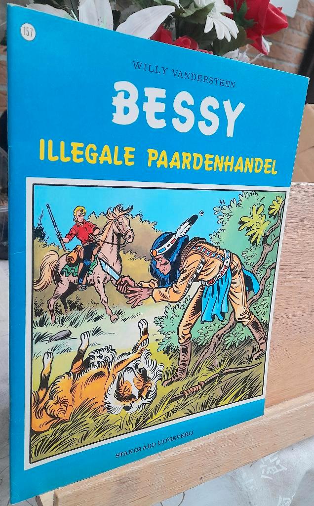 Bessy nr 157 ‘’ illegale paardenhandel moeilijk deel, Boeken, Stripverhalen, Zo goed als nieuw, Eén stripboek, Verzenden