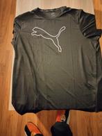 Zwart puma t-shirt maat xl lichtgewicht stof nieuw, Puma, Zwart, Maat 56/58 (XL), Ophalen of Verzenden