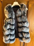 Hele mooie vossenbont bodywarmer, Kleding | Dames, Ophalen, Zo goed als nieuw, Maat 42/44 (L), Zwart