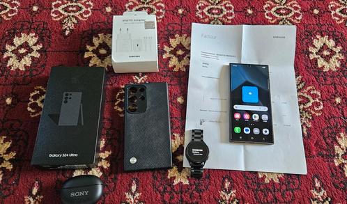 Samsung Galaxy S24 ultra, 256gb, bijna nieuw met garantie, Telecommunicatie, Mobiele telefoons | Samsung, Zo goed als nieuw, Galaxy S24