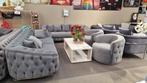 salon meubel 3+3+1+1   showroom model €1000, Ophalen, Kunststof, Gebruikt, 300 cm of meer
