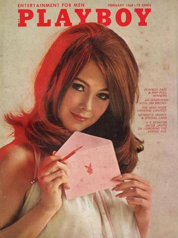 Playboy Amerikaanse (USA US) - February 1968 - Februari 68 beschikbaar voor biedingen