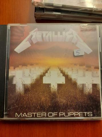 cd - metallica - master of puppets beschikbaar voor biedingen