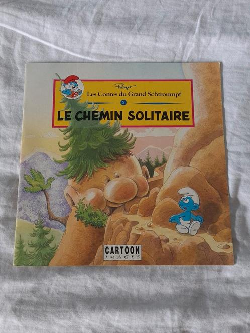 Livre Schtroumpf Le Chemin Solitaire, Collections, Schtroumpfs, Comme neuf, Bande dessinée, Grand Schtroumpf, Enlèvement ou Envoi