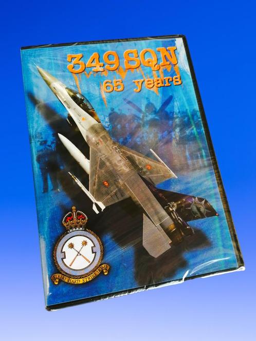 Belgian Air Force - BAF DVD 349 SQN 65 Years, Verzamelen, Militaria | Algemeen, Luchtmacht, Overige typen, Ophalen of Verzenden