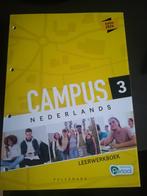 Campus 3 Nederlands leerwerkboek editie 2024, Secondaire, Enlèvement, Pelckmans, Neuf