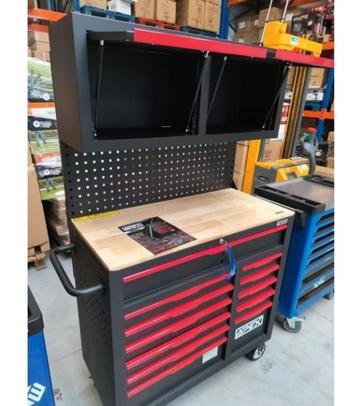 Apex werkbank & Gereedschapswagen 12 lades bovenkast.Nieuw!! beschikbaar voor biedingen