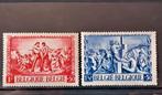 Belgique OBP 697-698 ** 1945, Timbres & Monnaies, Enlèvement ou Envoi, Non oblitéré, Neuf