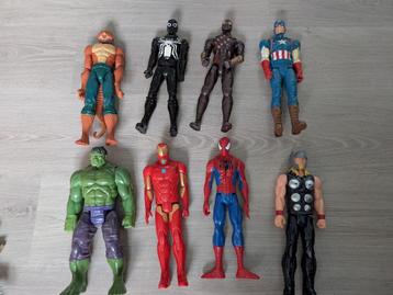 Marvel / DC Actiefiguren (Spiderman, Thor, Hulk, Venom, ..) beschikbaar voor biedingen