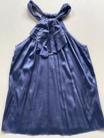 ZGAN marineblauwe zijden top Vince, mt S, Zo goed als nieuw, Vince, Verzenden, Blauw