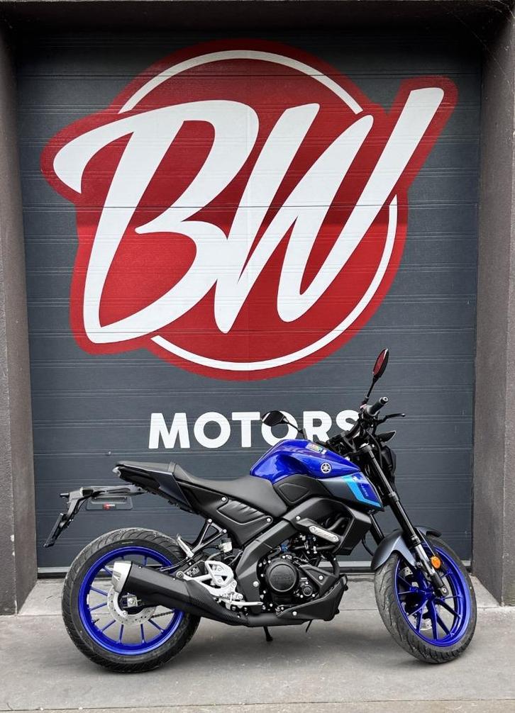 Yamaha MT125 icon blue @ BW Motors Mechelen, Motoren, Motoren | Yamaha, Bedrijf, Naked bike, 11 kW of minder, 1 cilinder, Minimaal motorrijbewijs A1