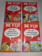 4 boeken DE VIJF van enid blyton jaren '70-'80, Boeken, Ophalen of Verzenden, Gelezen