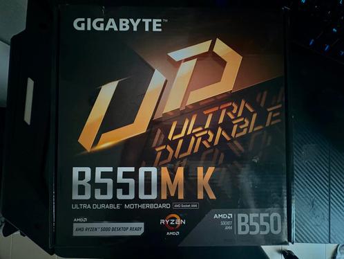 GIGABYTE B550M K Moederbord/Motherboard, Computers en Software, Moederborden, AMD, DDR4, Ophalen