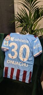 Matchworn gesigneerde shirt ONUACHU Trabzonspor, Comme neuf, Maillot, Enlèvement ou Envoi
