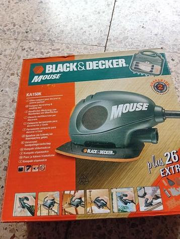 Mouse schuurmachine Black + Decker beschikbaar voor biedingen