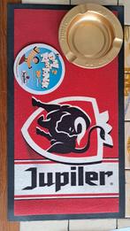 JUPILER - tapis de table - cendrier - feutre, Collections, Marques de bière, Comme neuf, Enlèvement ou Envoi, Jupiler