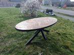 Tafel, Huis en Inrichting, 200 cm of meer, 100 tot 150 cm, Gebruikt, Metaal