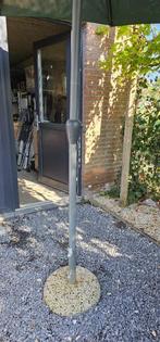 Parasol diameter 2.80 meter voet 25 kg, Ophalen, Gebruikt, 2 tot 3 meter, Verstelbaar