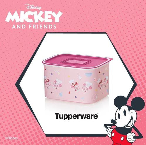 Nieuwe mickey clickplus van tupperware 1.3 liter, Huis en Inrichting, Keuken | Tupperware, Nieuw, Ophalen of Verzenden