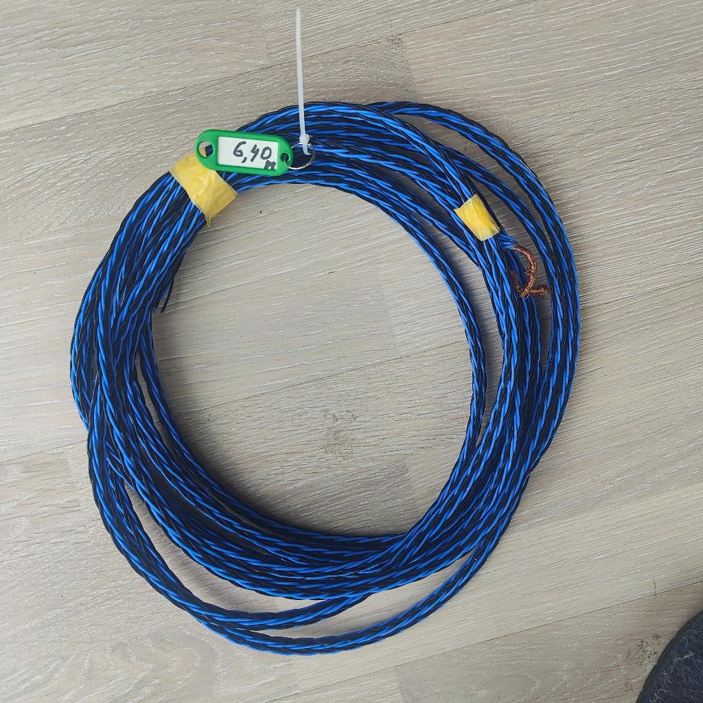 Kimber Kable 8tc luidsprekerkabel + 4 vergulde stekkers, Audio, Tv en Foto, Audiokabels en Televisiekabels, Gebruikt, Luidsprekerkabel
