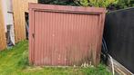 Container garagepoort tuinberging werfkeet, Ophalen, Gebruikt