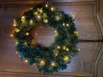 Kerstkrans met verlichting, Ophalen, Zo goed als nieuw