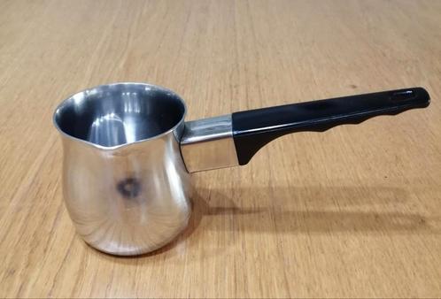 Vintage cafetière turque inox Kinox, Elektronische apparatuur, Koffiezetapparaten, Zo goed als nieuw, Koffiemachine, 1 kopje, Ophalen of Verzenden