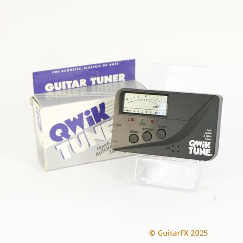Qwiktune QT-1 Automatic Guitar & Bass Tuner, Muziek en Instrumenten, Effecten, Gebruikt, Ophalen of Verzenden