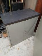 Lage metalen opbergkast, Huis en Inrichting, Ophalen, Gebruikt