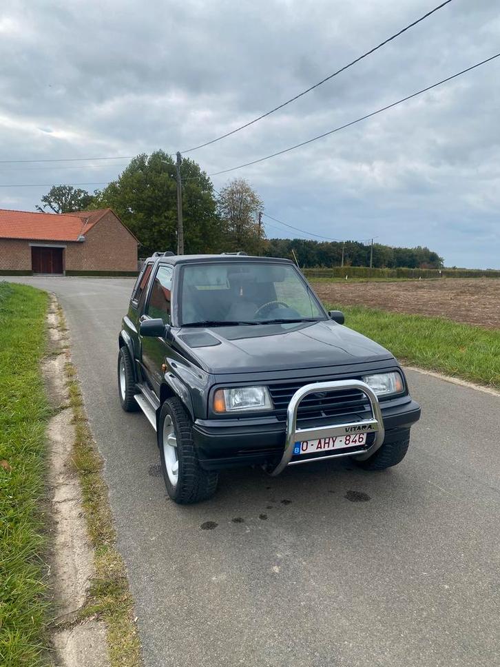 Suzuki Vitara 1.6 16v Bambo – 1994 - lichte vracht, Auto's, Suzuki, Particulier, Vitara, 4x4, Bluetooth, Elektrische ramen, Lichtmetalen velgen