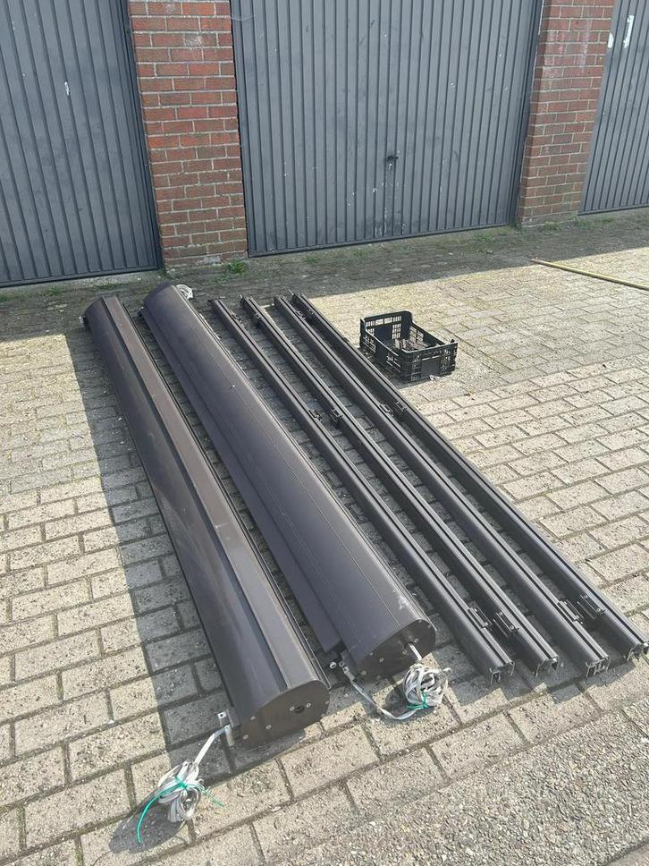 Elektronische rolluiken, Doe-het-zelf en Bouw, Metalen, Nieuw, Aluminium, Ophalen