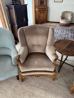 2 antieke fauteuils / zetels, Huis en Inrichting, Fauteuils, Ophalen, Zo goed als nieuw