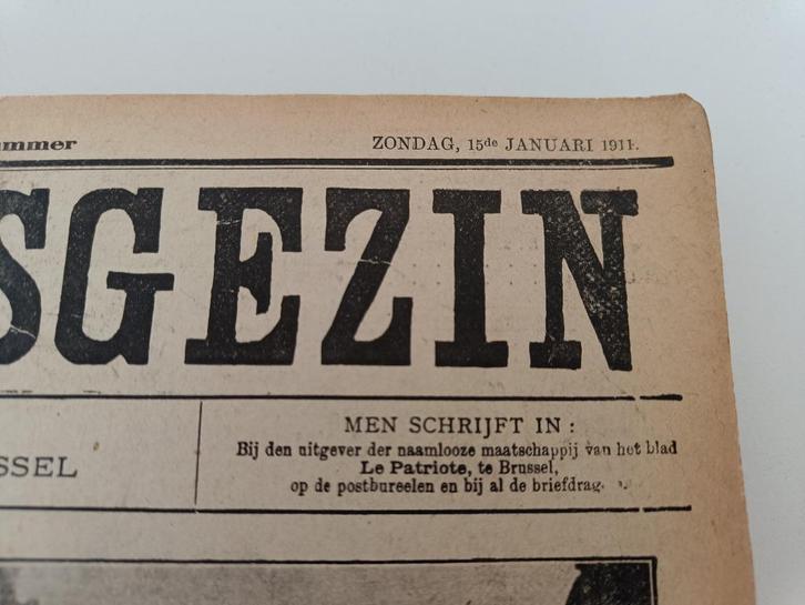 Het huisgezin – ingebonden weekblad 1911, Boeken, Tijdschriften en Kranten, Gelezen, Overige typen, Ophalen