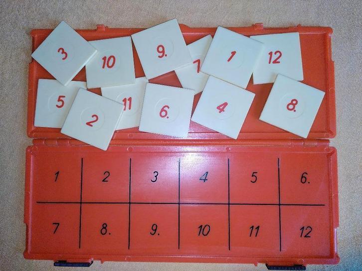 MINI LOCO vintage, Kinderen en Baby's, Speelgoed | Educatief en Creatief, Gebruikt, Taal en Lezen, Rekenen, Ophalen of Verzenden