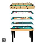 Table de jeux multiples. Baby foot, palets, ping pong,..., Ophalen of Verzenden