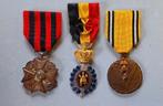 Lot de médailles belges, Autres, Enlèvement ou Envoi