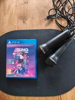 Ps4 let's sing 2024 + 2 microfoons, Ophalen of Verzenden, Zo goed als nieuw
