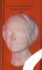 Gipsen dodenmasker van de onbekende vrouw van de Seine (1900, Antiek en Kunst, Kunst | Overige Kunst, Ophalen of Verzenden